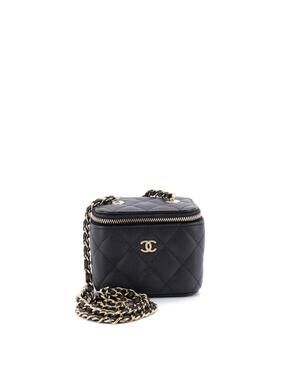 Chanel Classic Vanity Case With Chain #229781C34B